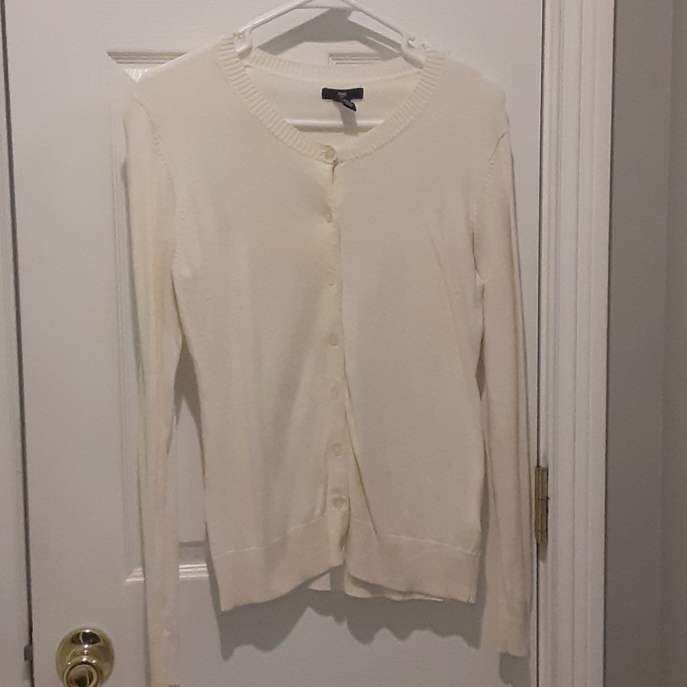 Cream cardigan, like new